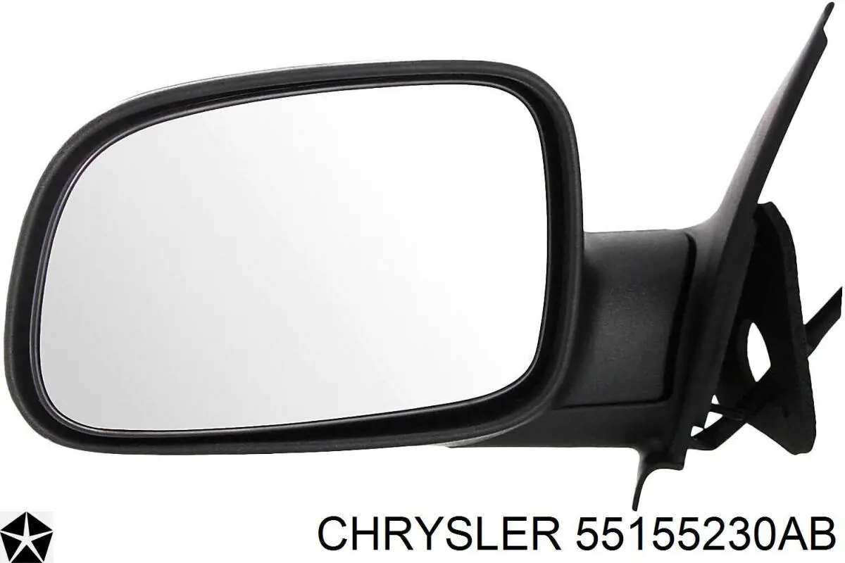 55155230AB Chrysler Зеркало заднего вида правое