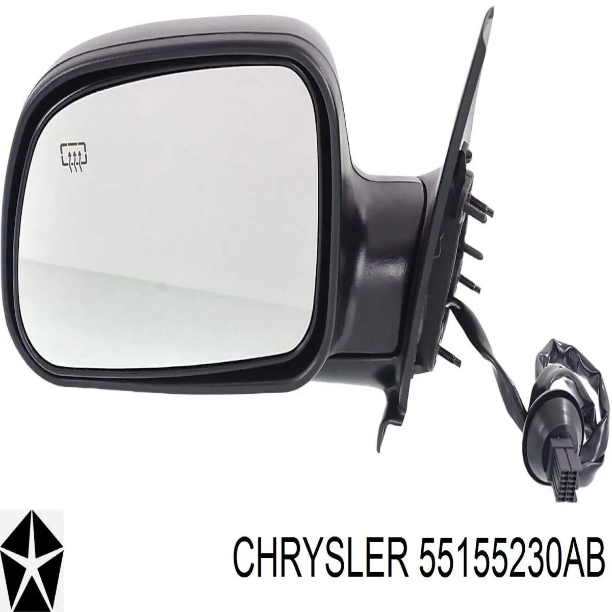 Наружное зеркало правое Chrysler 55155230AB цена, от 155.19 USD