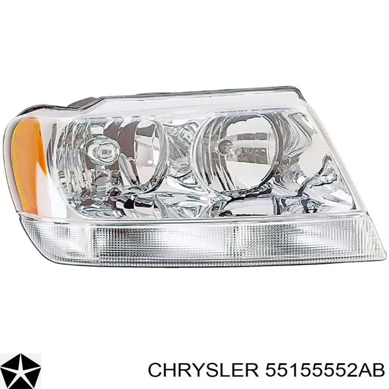 Фара правая 55155552AB Chrysler