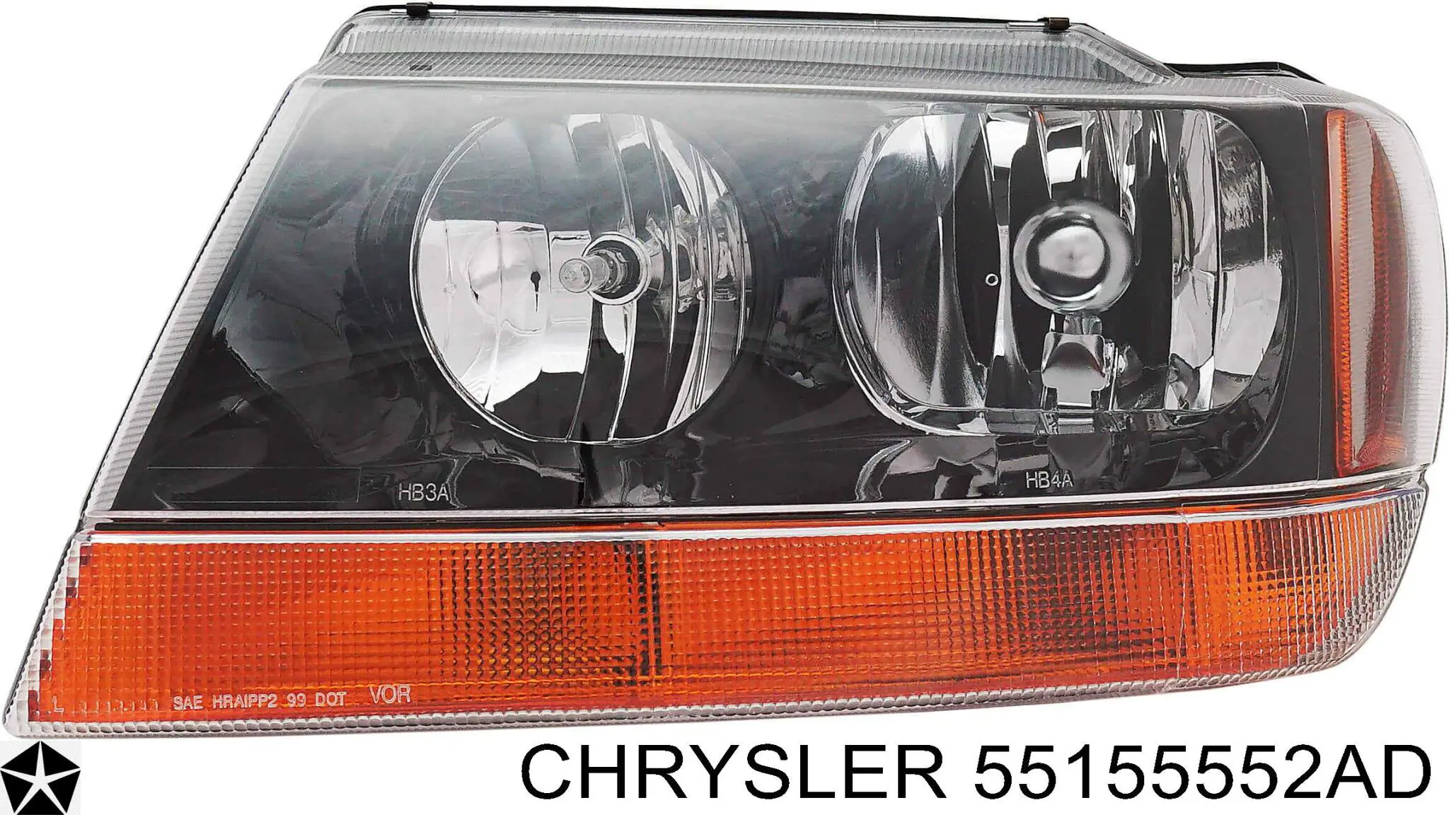 Фара правая 55155552AD Chrysler