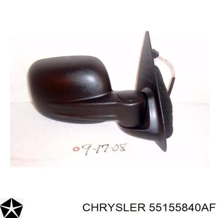 55155840AF Chrysler Зеркало заднего вида правое