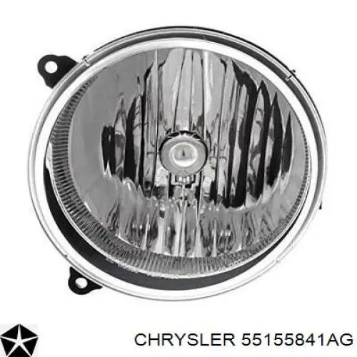 Левое боковое зеркало 55155841AG Chrysler