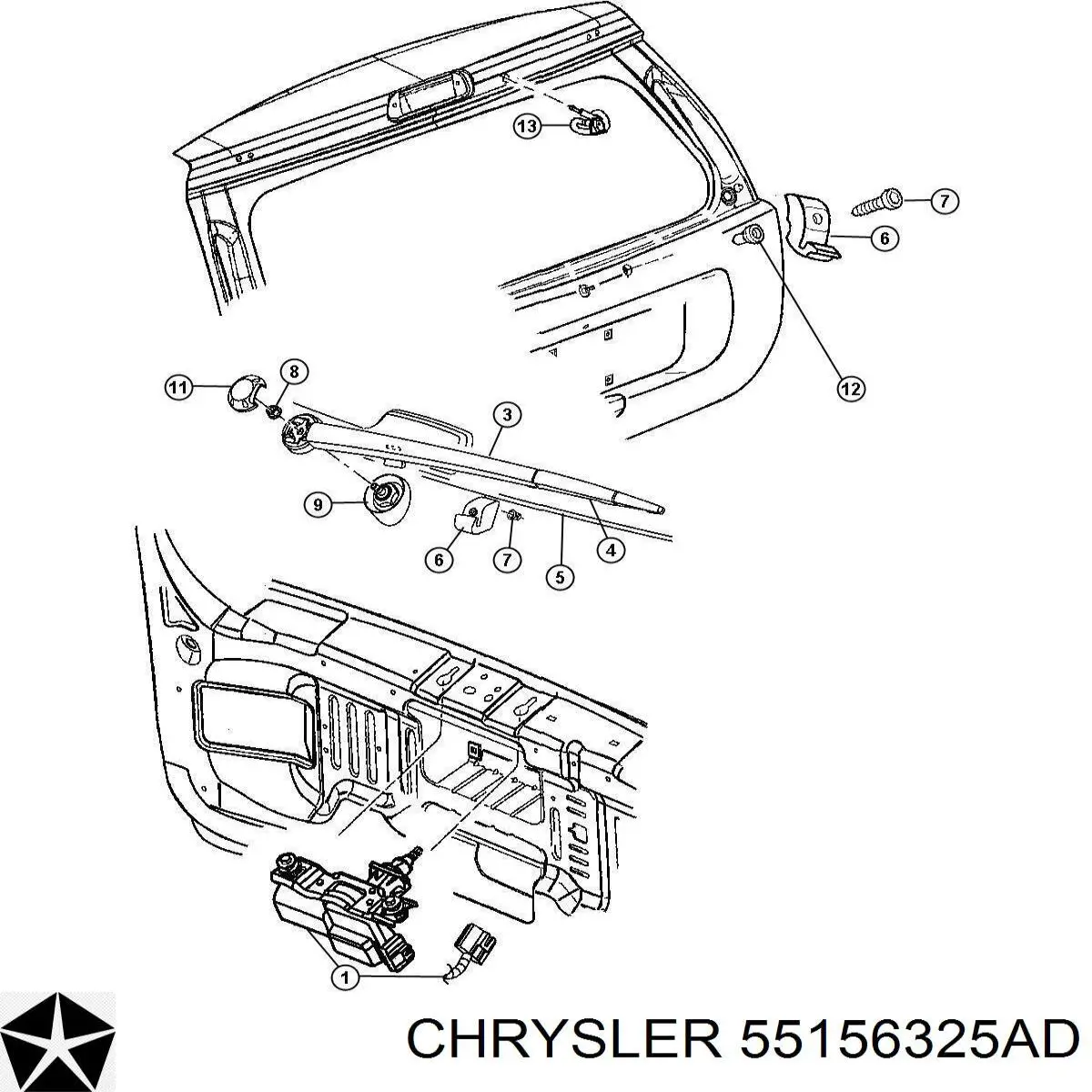  55156325AC Chrysler