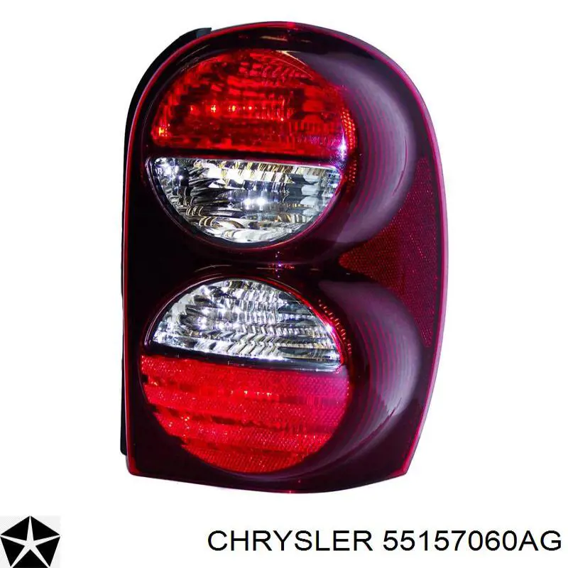 55157060AC Chrysler фонарь задний правый