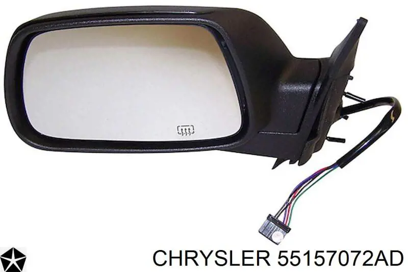 68040410AA Chrysler зеркало заднего вида правое