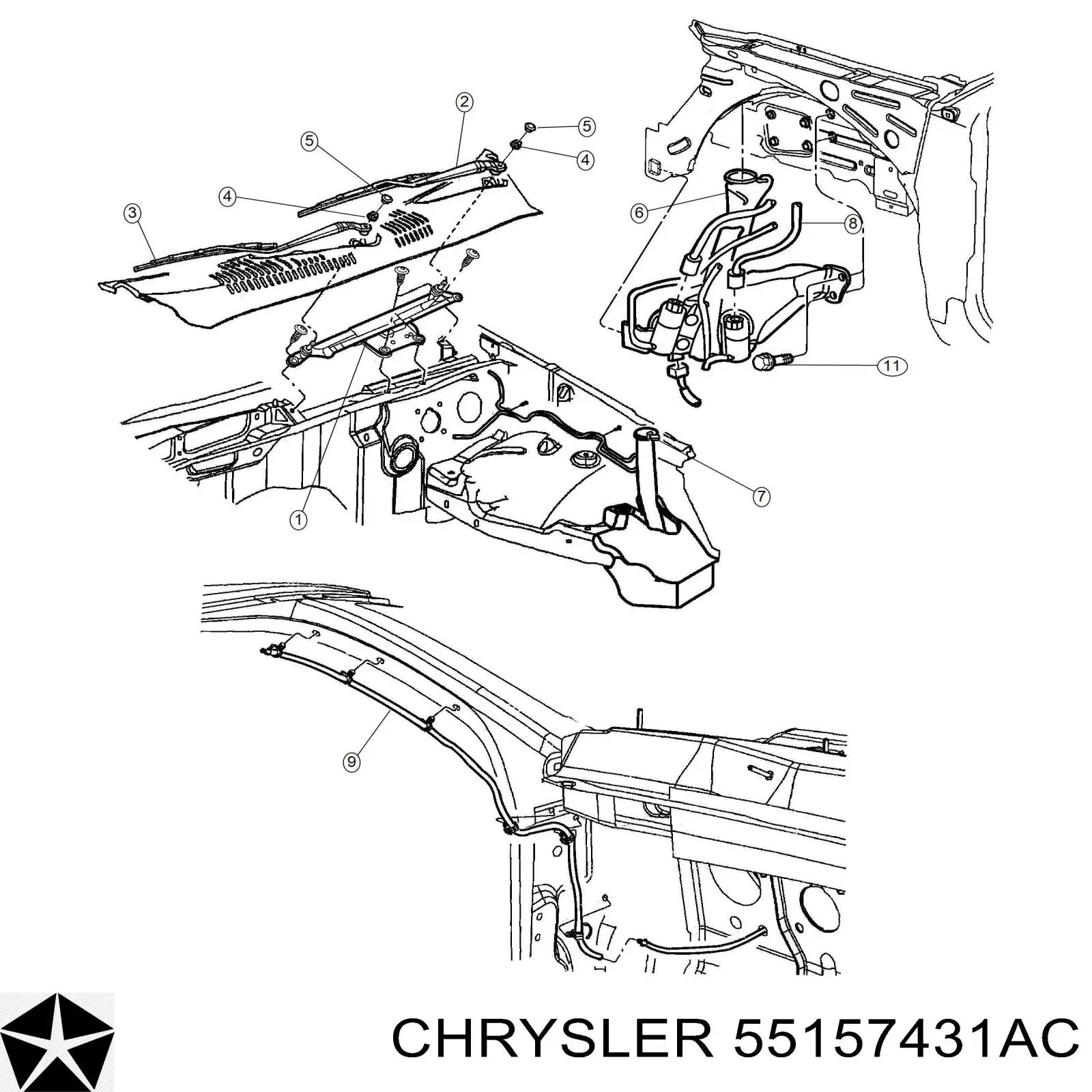 55157431AC Chrysler 