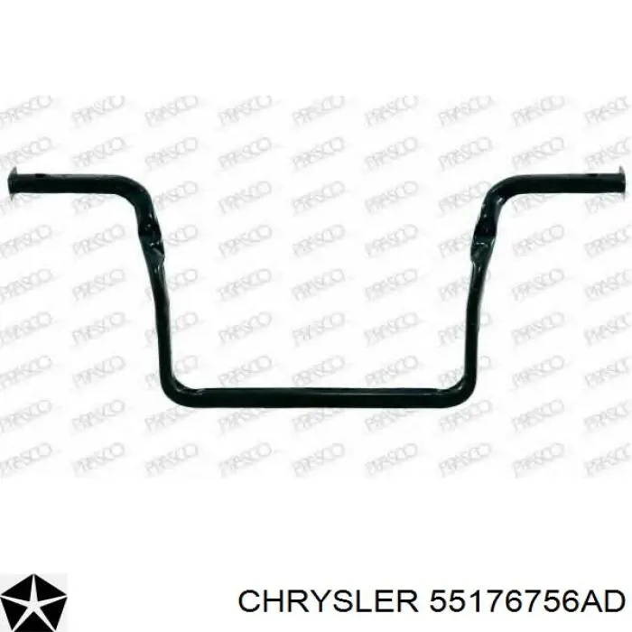 Усилитель бампера нижний Chrysler 55176756AD цена, от 124.15 USD