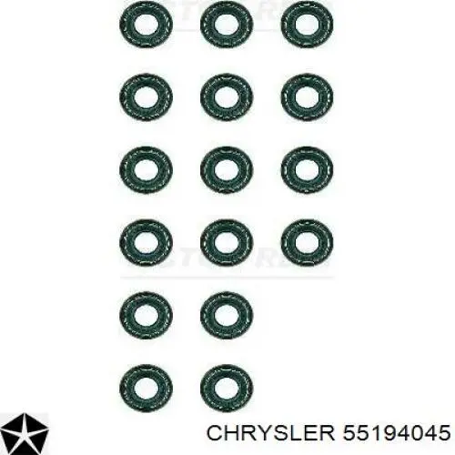 Прокладка крышки двигателя Chrysler 55194045 цена, от 10.13 USD