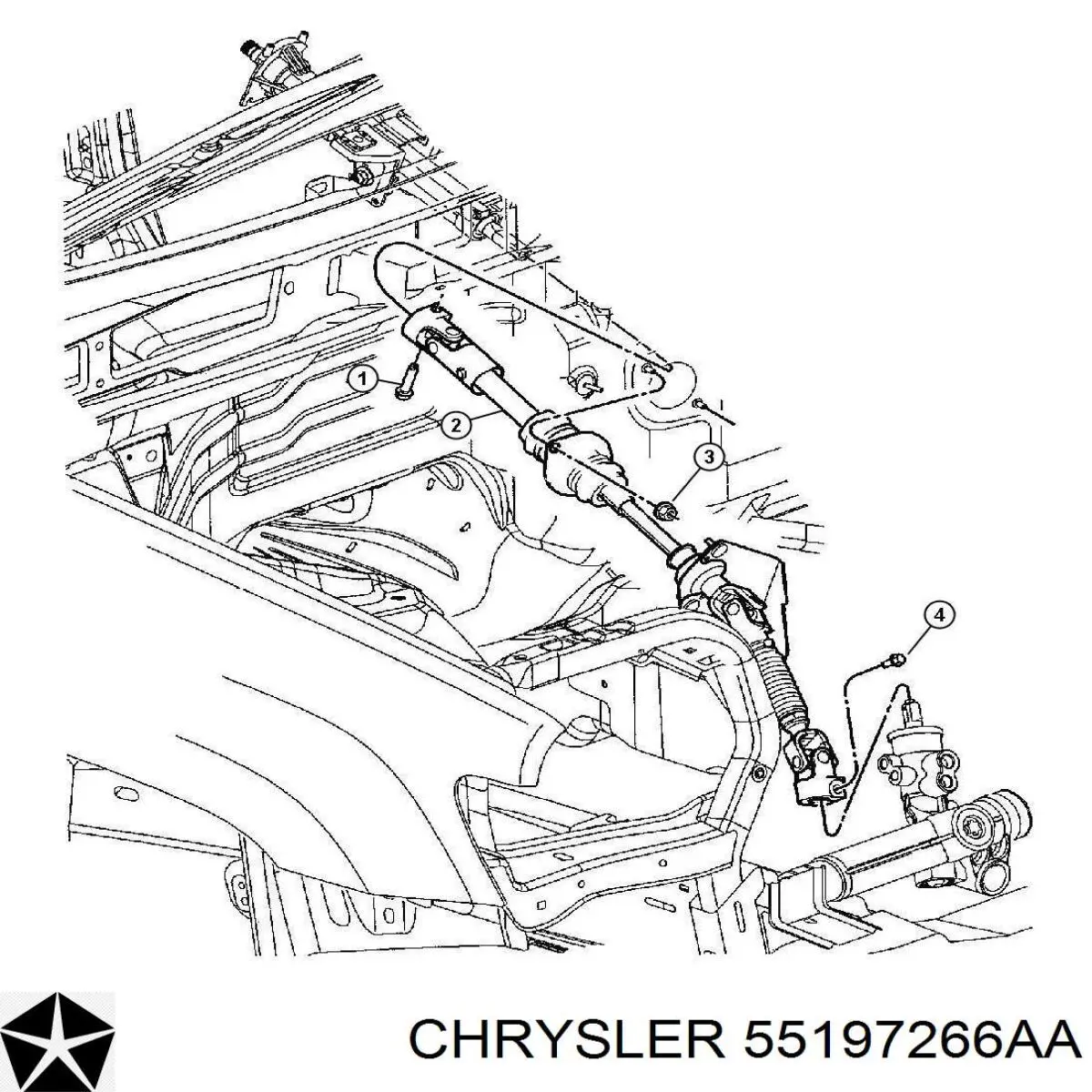 55197266AA Chrysler 