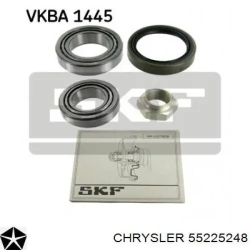 Подшипник дифференциала переднего моста 55225248 Fiat/Alfa/Lancia