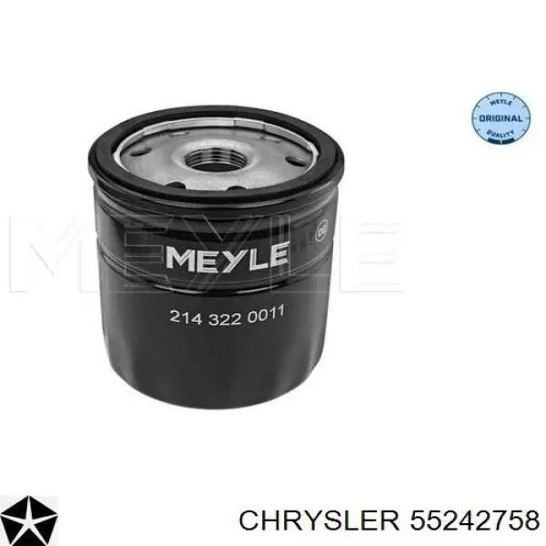 55242758 Chrysler Масляный фильтр двигателя