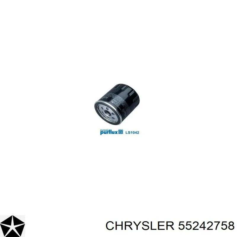 Фильтр очистки масла центробежный Chrysler 55242758 цена, от 12.90 USD