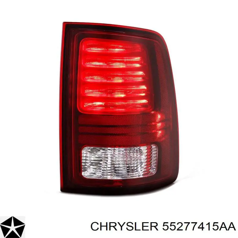 Фонарь задний левый Chrysler 55277415AC