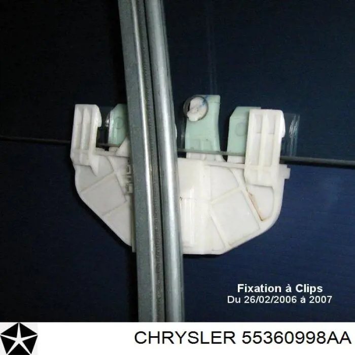 55360998AA Chrysler Стекло передней двери, правой