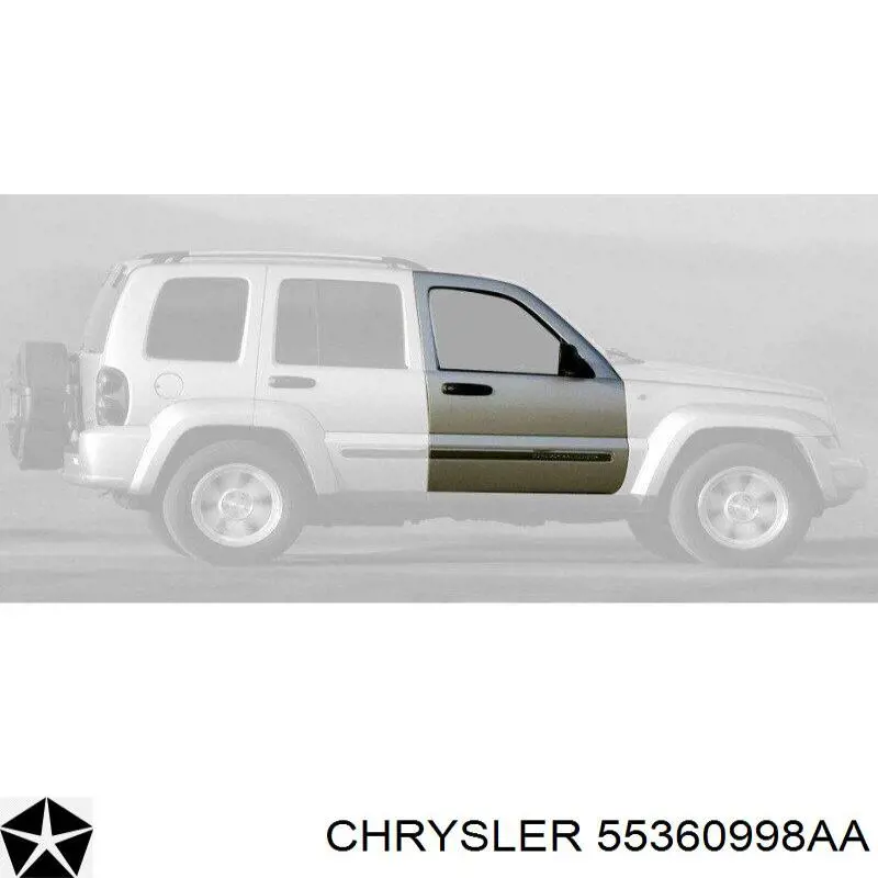 Стекло пассажирской двери Chrysler 55360998AA цена, от 89.97 USD