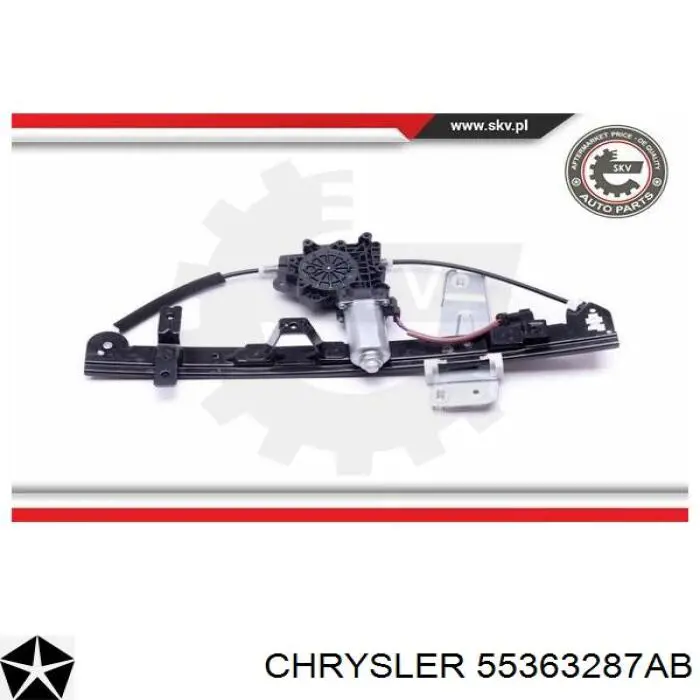 Стеклоподъемник передней двери Magneti Marelli 350103170370
