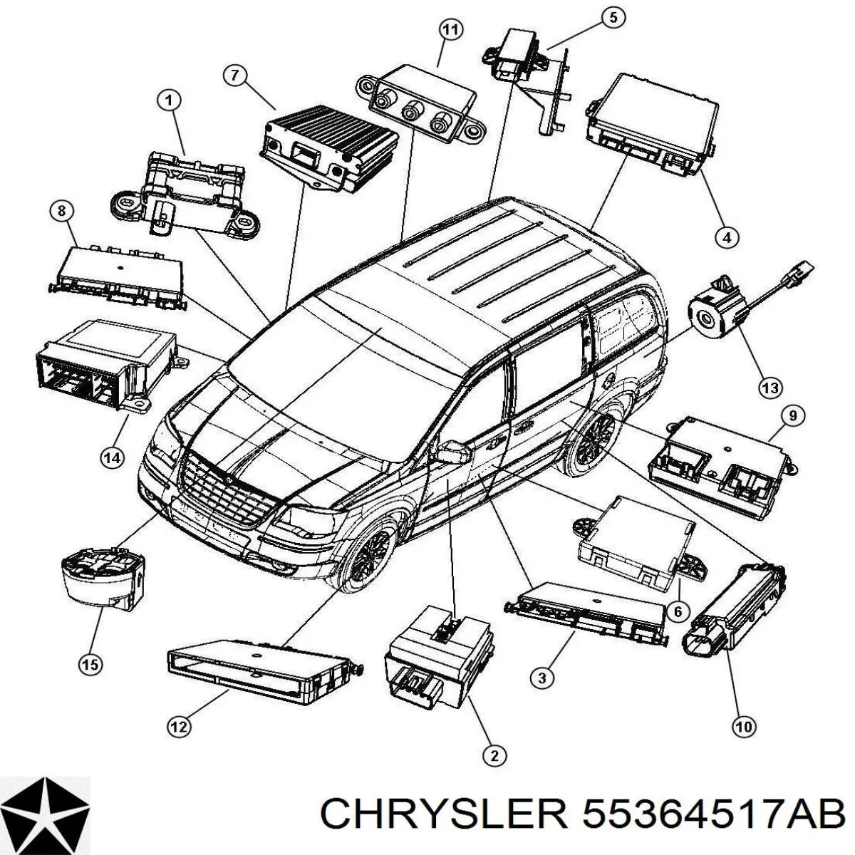 Купить 55364517AB Chrysler 