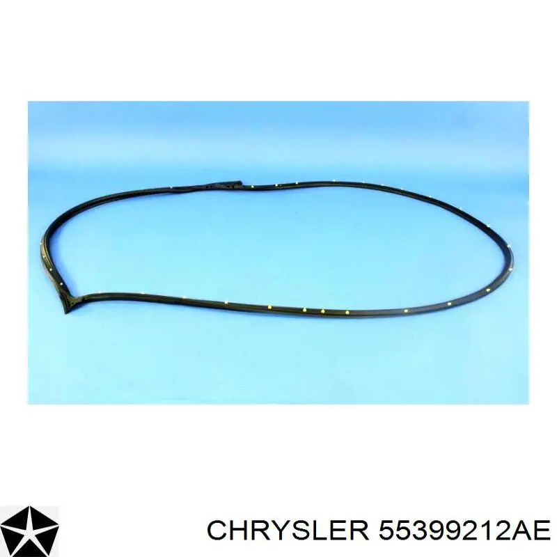 Уплотнитель двери передней правой (на двери) Chrysler 55399212AD цена, от 19.00 USD