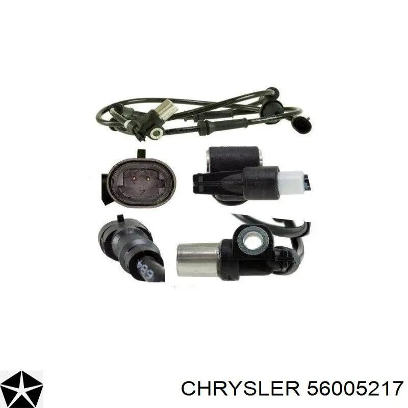 56005217 Chrysler sensor dianteiro de abs