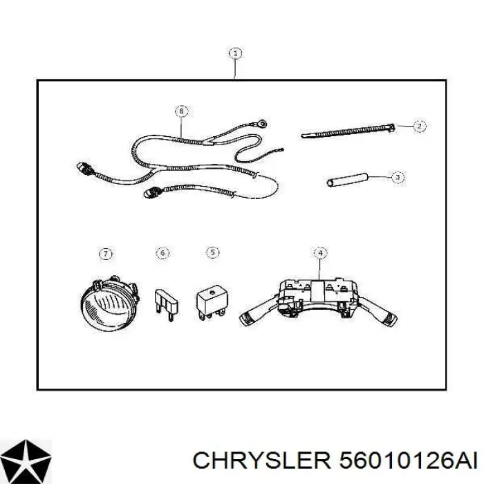  K56010126AF Fiat/Alfa/Lancia