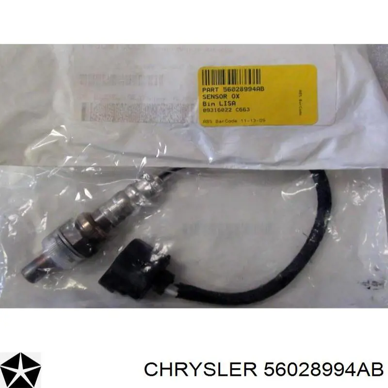 56028994AB Chrysler лямбда-зонд, датчик кислорода до катализатора