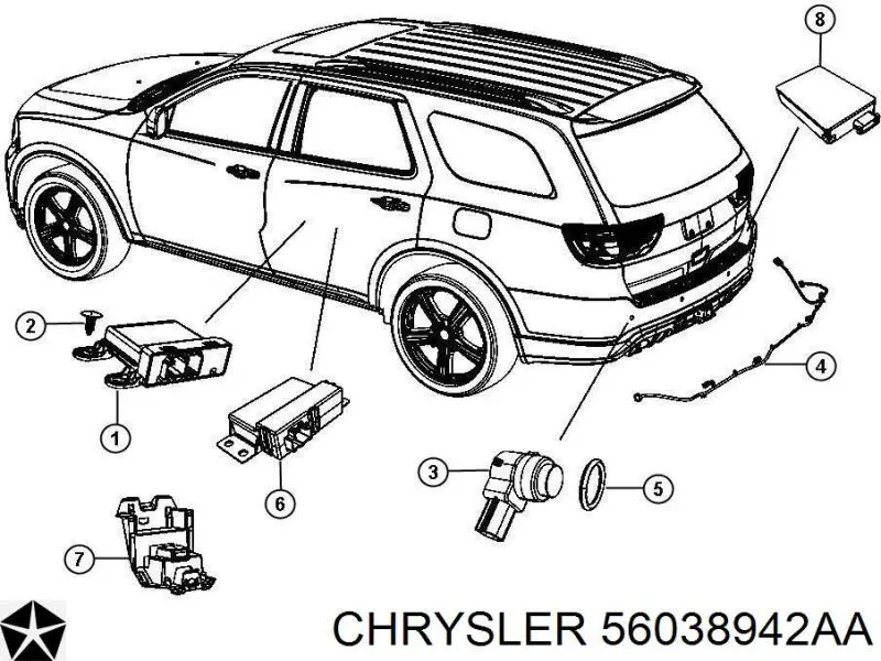 Купить 56038942AA Chrysler 