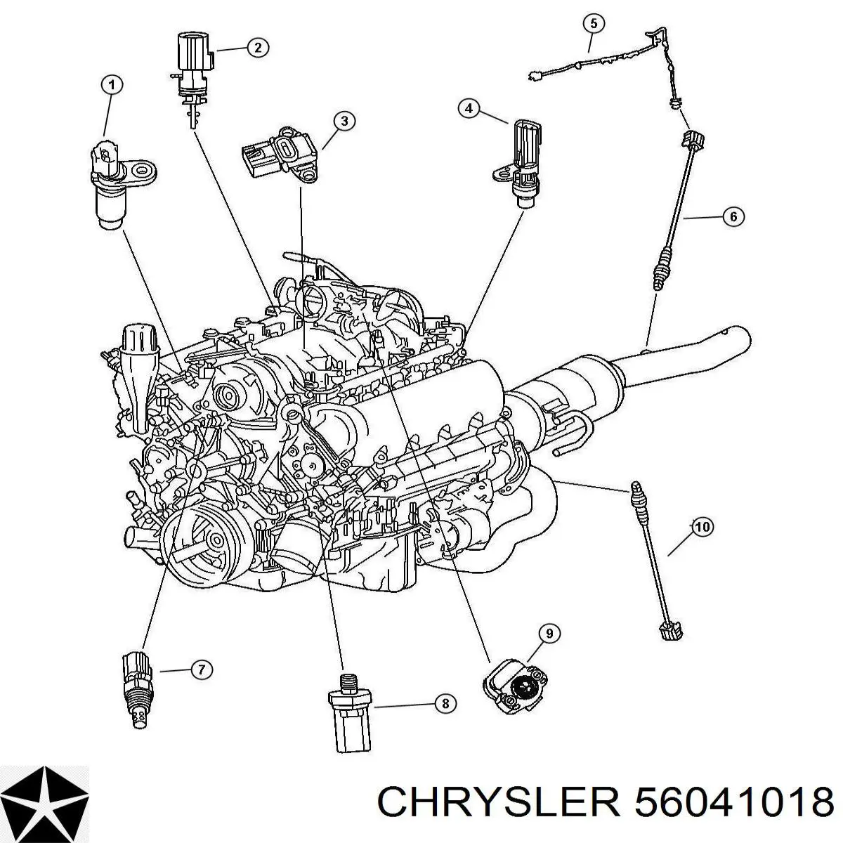 ДаД Chrysler 56041018