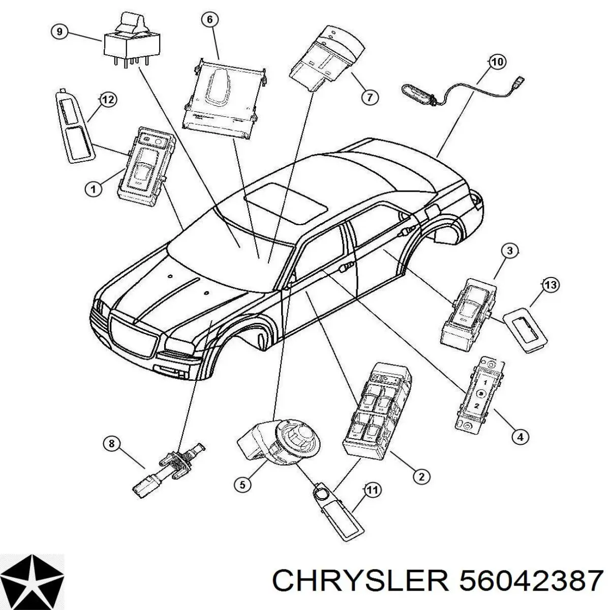 56042387 Chrysler 