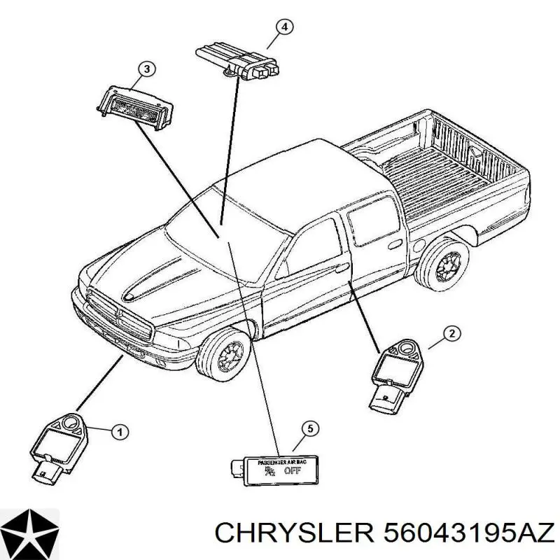 56043195AZ Chrysler 