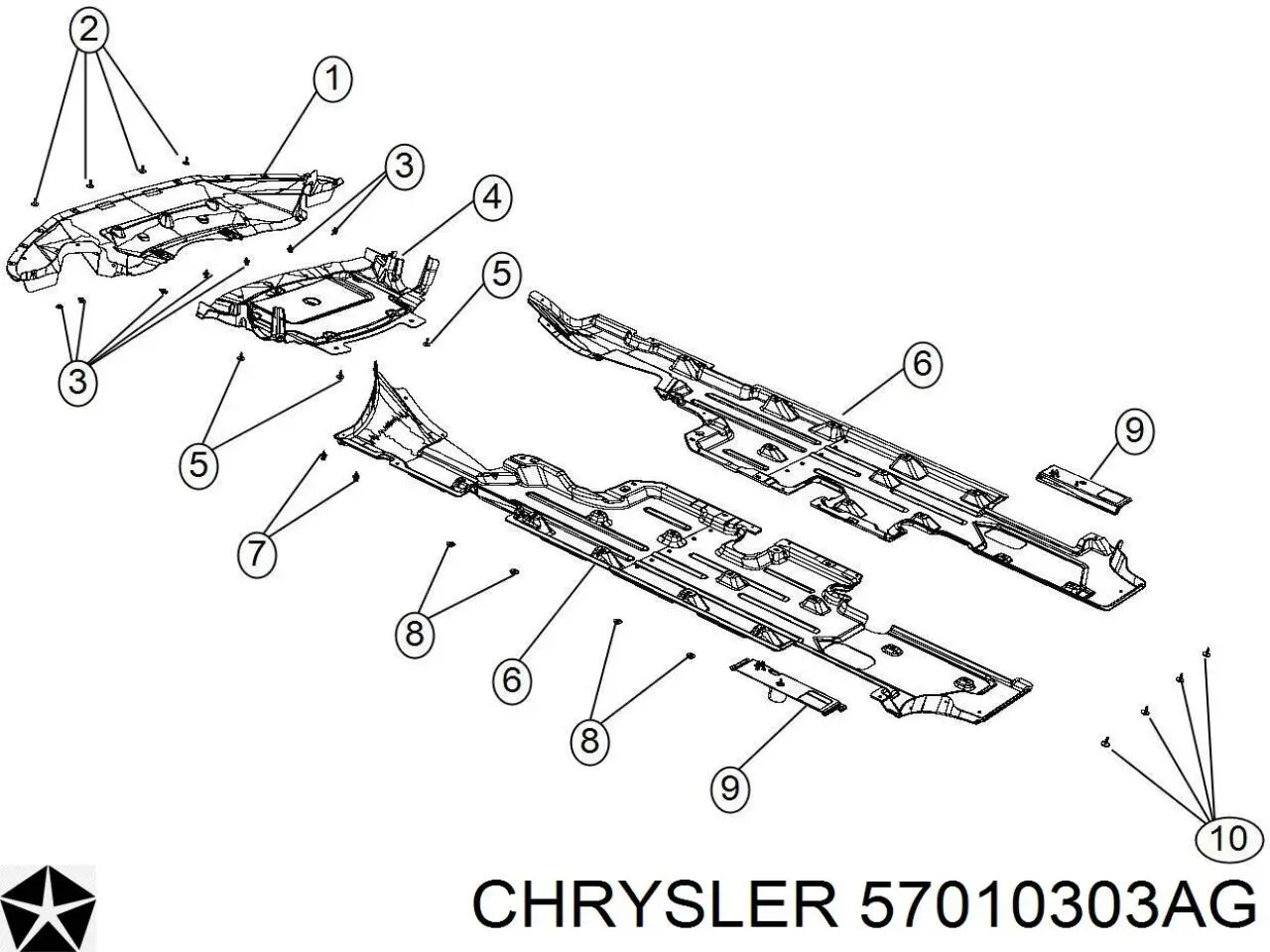 57010303AF Chrysler 