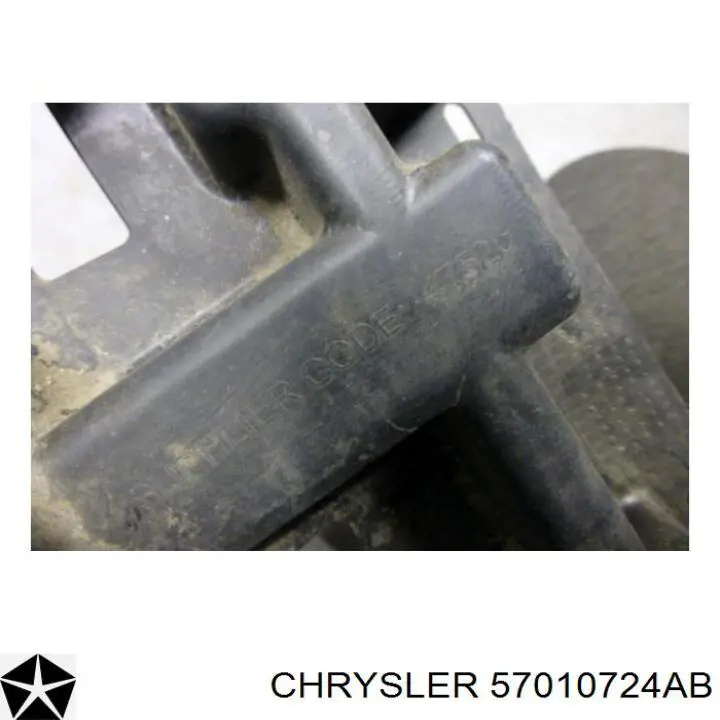 57010724AB Chrysler absorvedor (enchido do pára-choque traseiro)