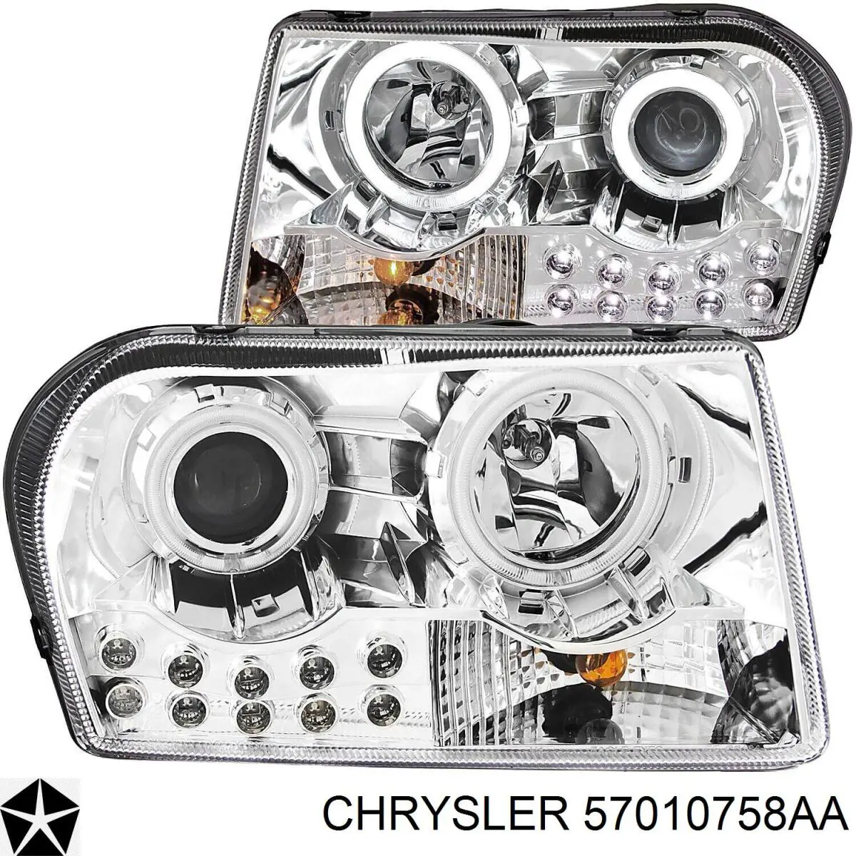 Правая блок фара Chrysler 300 C седан (2005 - 2010) цена, от 2087.91 USD