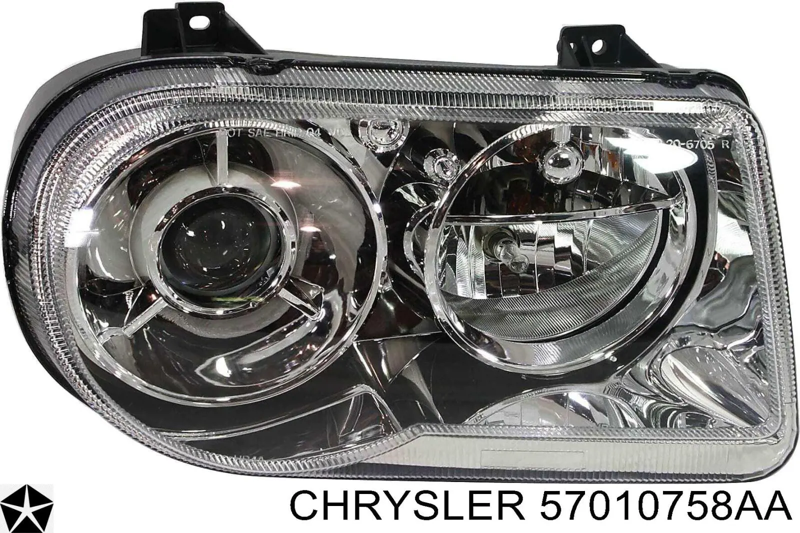 Фара передняя правая на Chrysler 300 C 