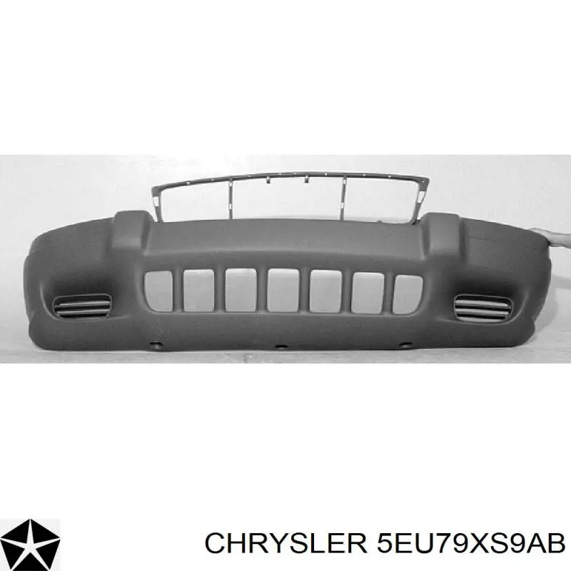 Передний бампер 5EU79XS9AB Chrysler