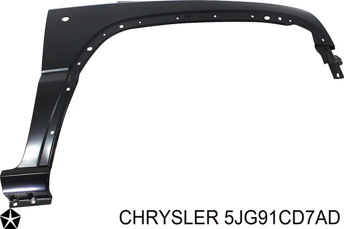 5JG91CD7AD Chrysler Бампер передний в сборе