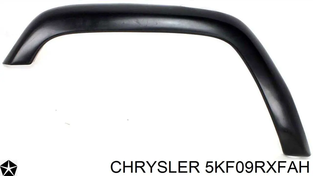 5KF09RXFAH Chrysler expansor (placa sobreposta de arco do pára-lama dianteiro esquerdo)