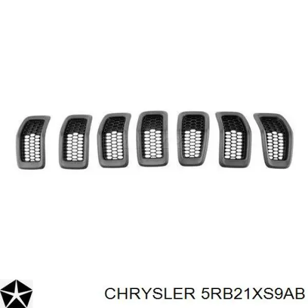 6CY39XS9AA Chrysler решетка радиатора