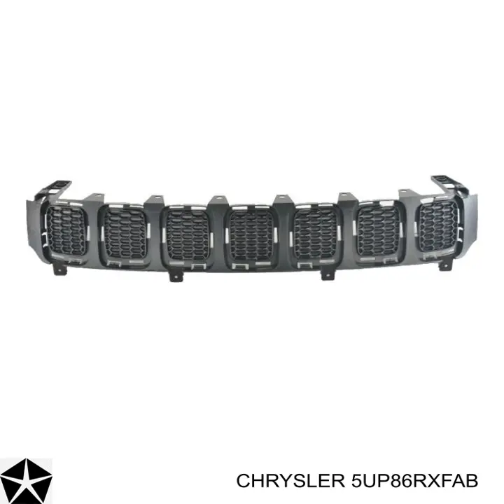 5UP86GW7AA Chrysler grelha do radiador