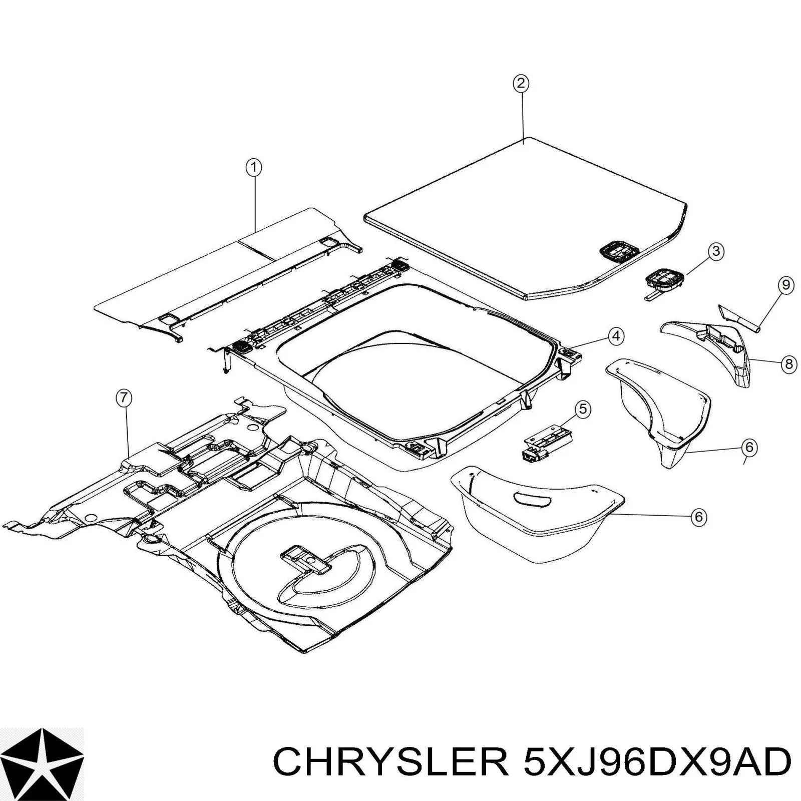 5XJ96DX9AG Chrysler 