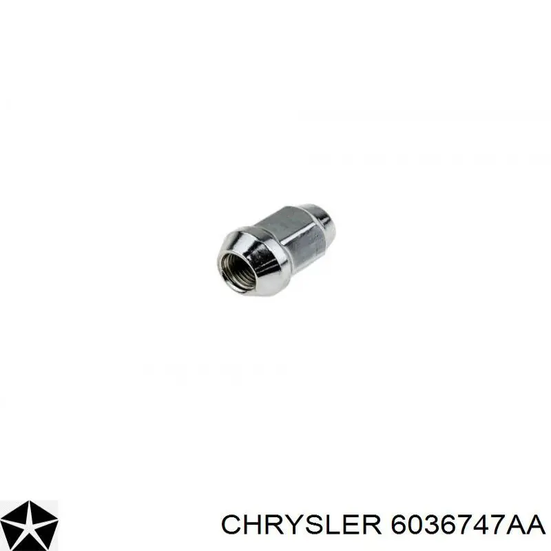 Гайка крепления колеса Chrysler 6036747AA цена, от 3.07 USD