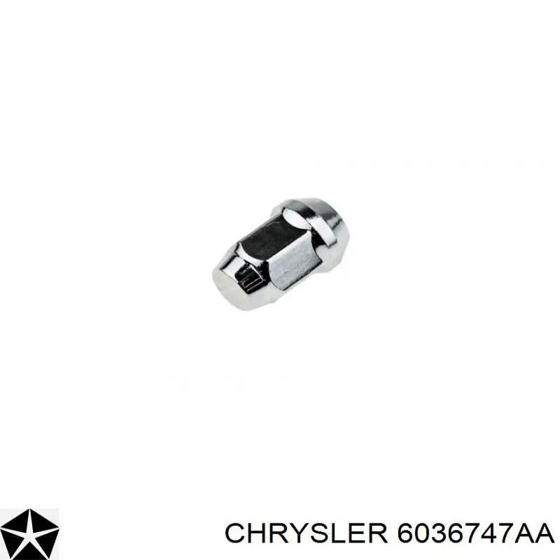 Купить 6036747AA Chrysler Гайки колесные