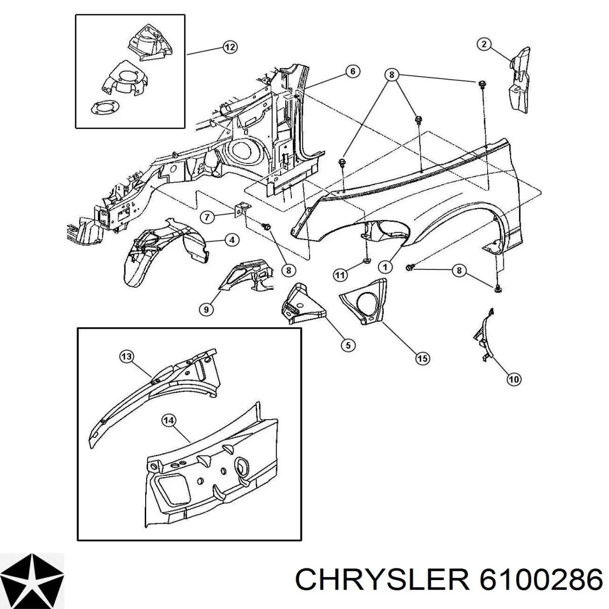  6100286 Chrysler