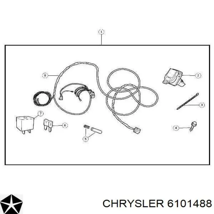 Предохранитель 6101488 Chrysler