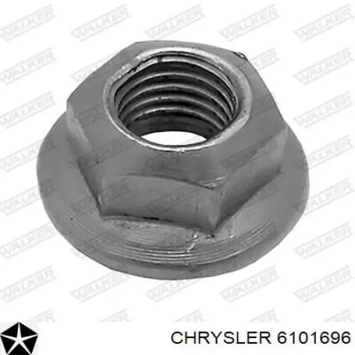 6101696 Chrysler гайка крепления приемной трубы глушителя (штанов)