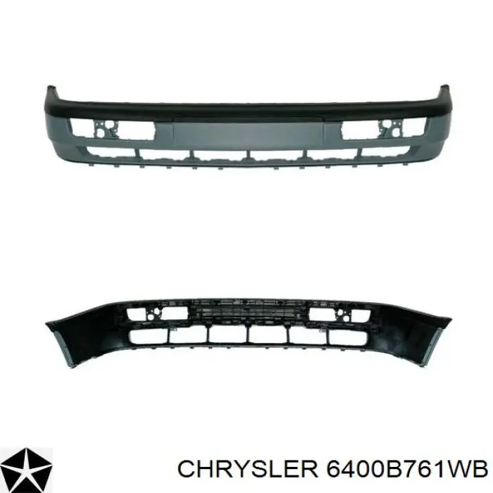 Бампер передний FPS 3738901