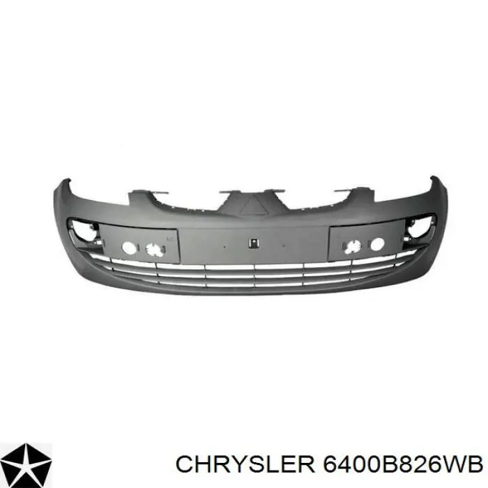 Бампер передний в сборе на Mitsubishi Outlander II XL CWW