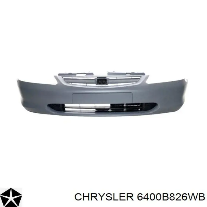 Бампер передний Митсубиси Аутлендер II XL