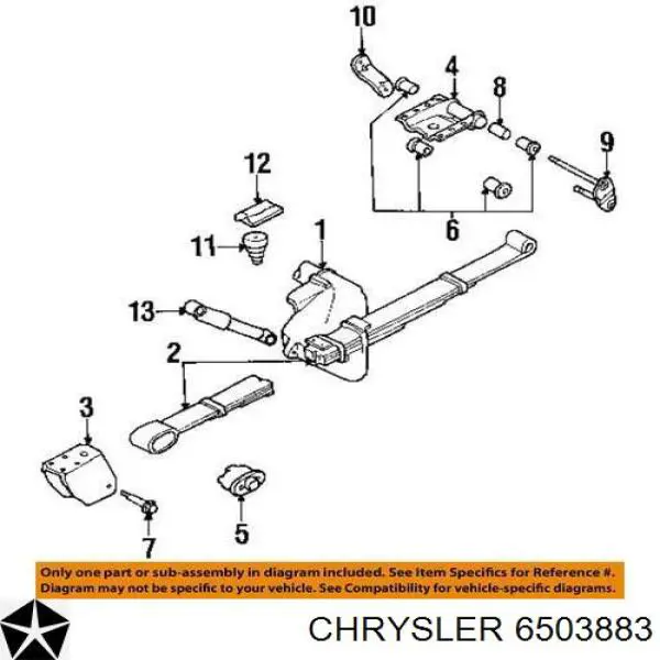  6503883AB Chrysler