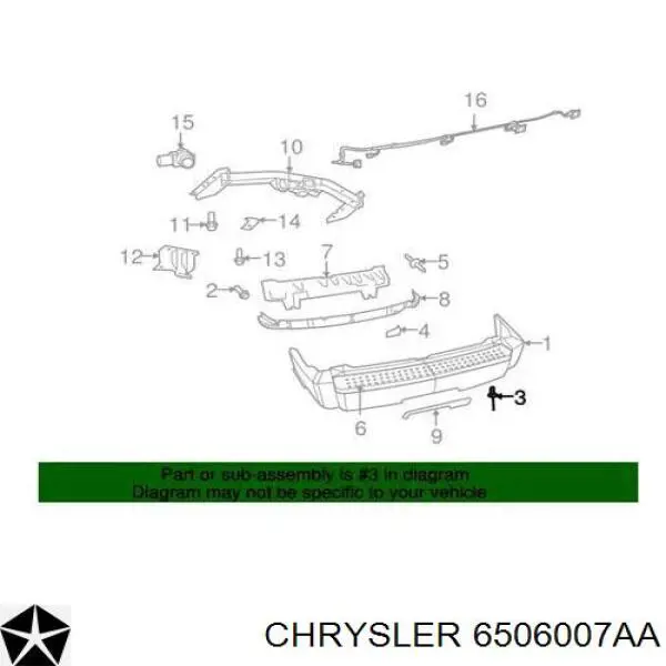 6506007AA Chrysler 