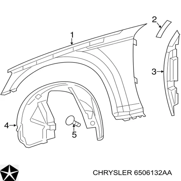  6506132AA Chrysler